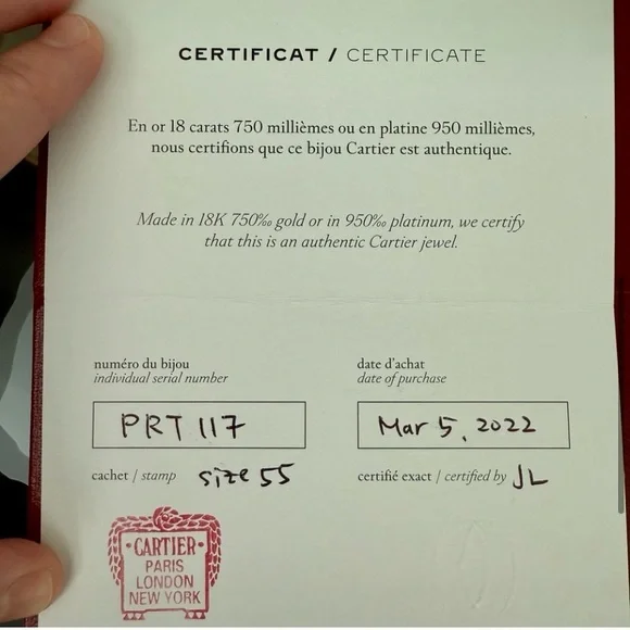 Cartier Love Ring - Picture 6 of 9